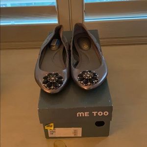 NEW Me Too Pewter Flats